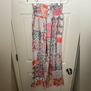 Colorful Patchwork Women's Pants